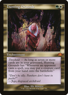 Hunting Grounds (Retro) [Dominaria Remastered]-1