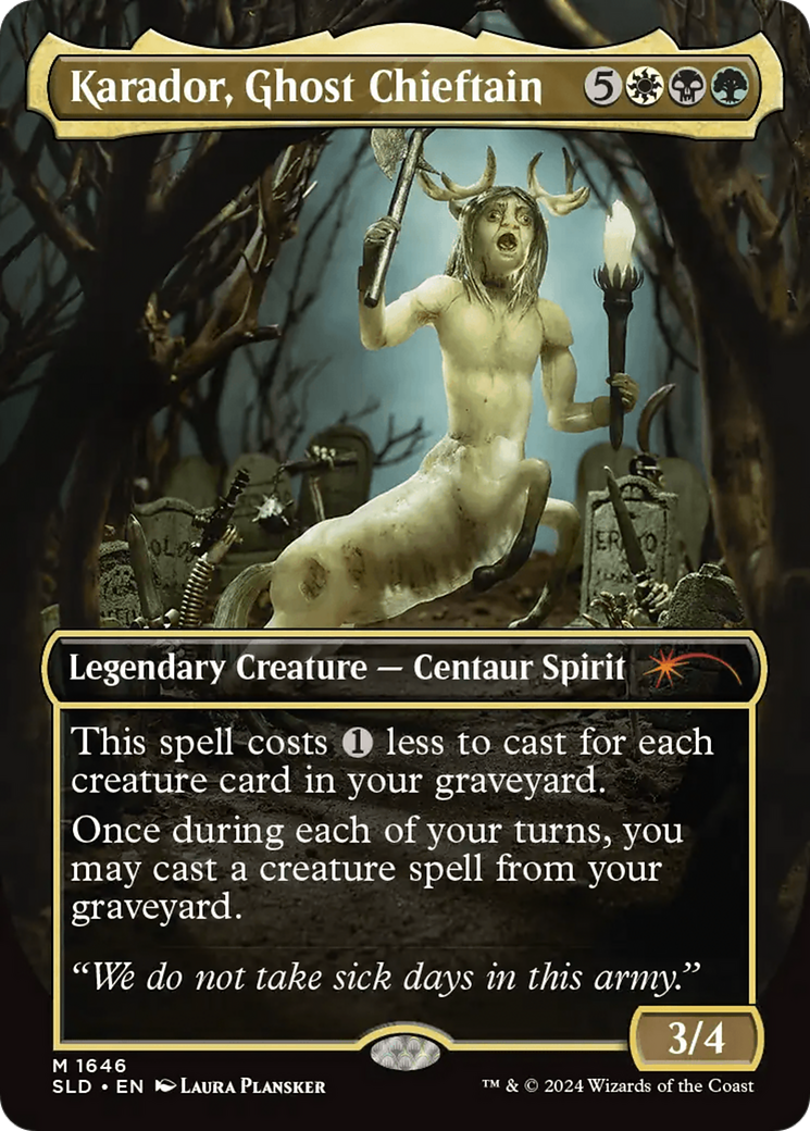 Karador, Ghost Chieftain [Secret Lair Drop Series]-1