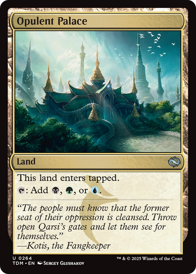 Opulent Palace [Tarkir: Dragonstorm]-1