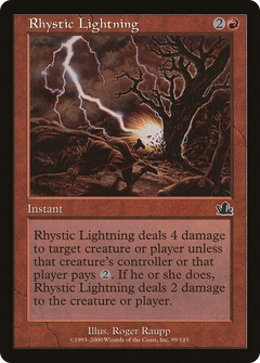 Rhystic Lightning [Prophecy]-1