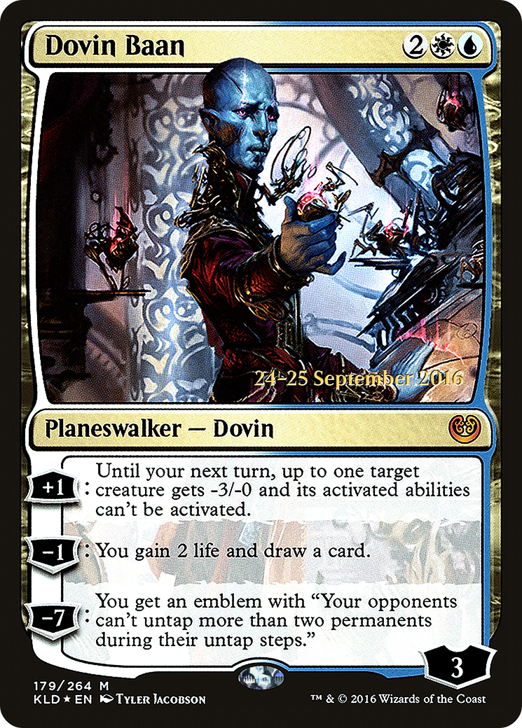 Dovin Baan [Kaladesh Prerelease Promos]-1