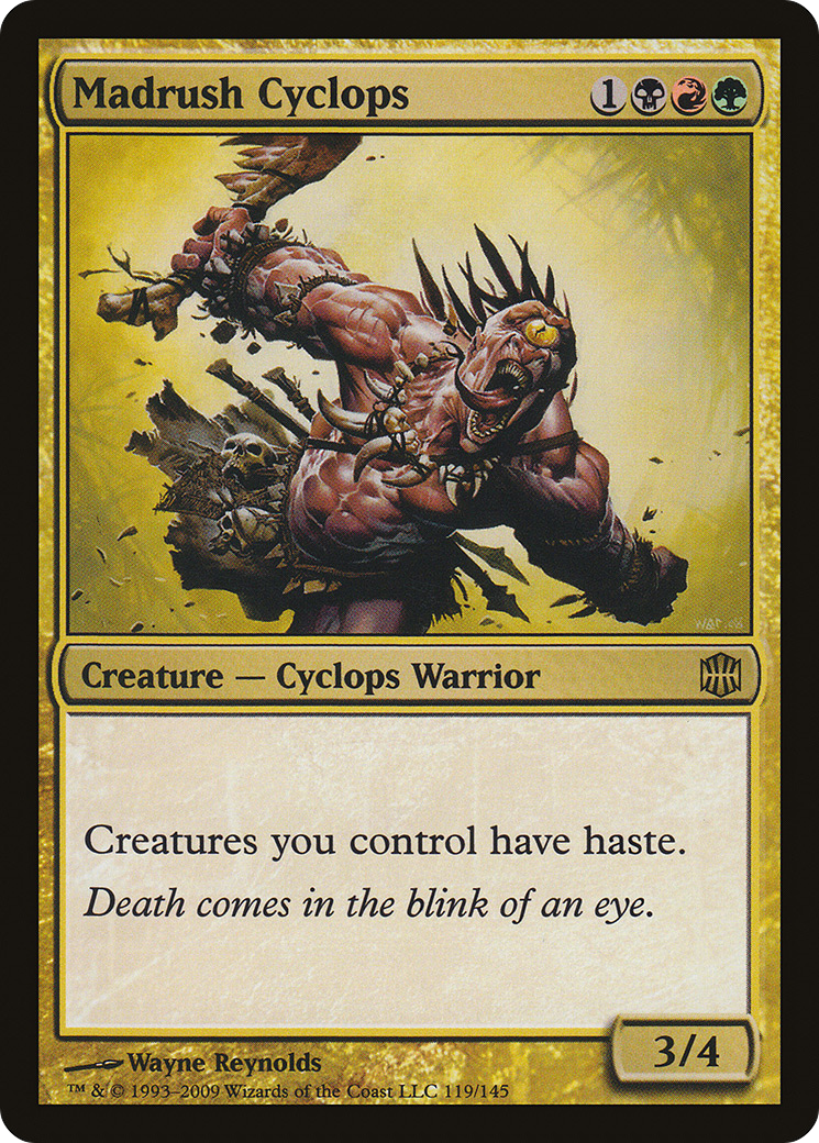 Madrush Cyclops [Alara Reborn]-1