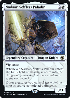 Nadaar, Selfless Paladin (Ampersand Promo) [Dungeons & Dragons: Adventures in the Forgotten Realms Promos]-1