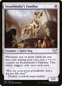 Stonebinder's Familiar [Strixhaven: School of Mages]-1