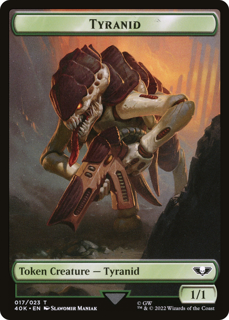 Tyranid (T40K-017) - Warhammer 40,000 Tokens-1
