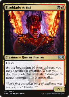 Fireblade Artist [Ravnica Allegiance]-1
