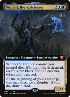 Wilhelt, the Rotcleaver (Extended Art) (MIC-040) - Midnight Hunt Commander: (Extended Art)-1