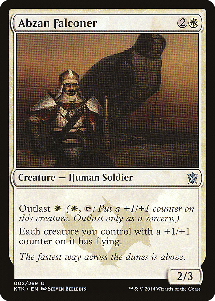 Abzan Falconer [Khans of Tarkir]-1