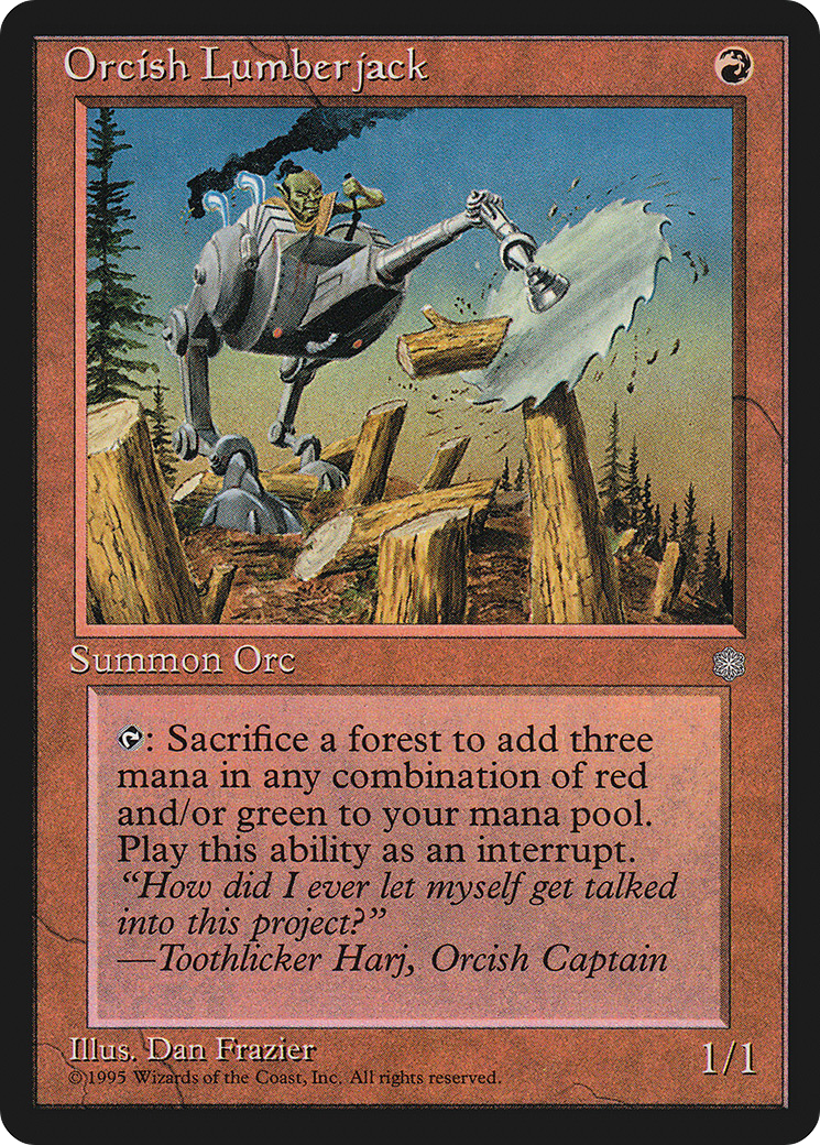 Orcish Lumberjack [Ice Age]-1