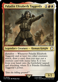 Paladin Elizabeth Taggerdy (Surge Foil) [Fallout]-1