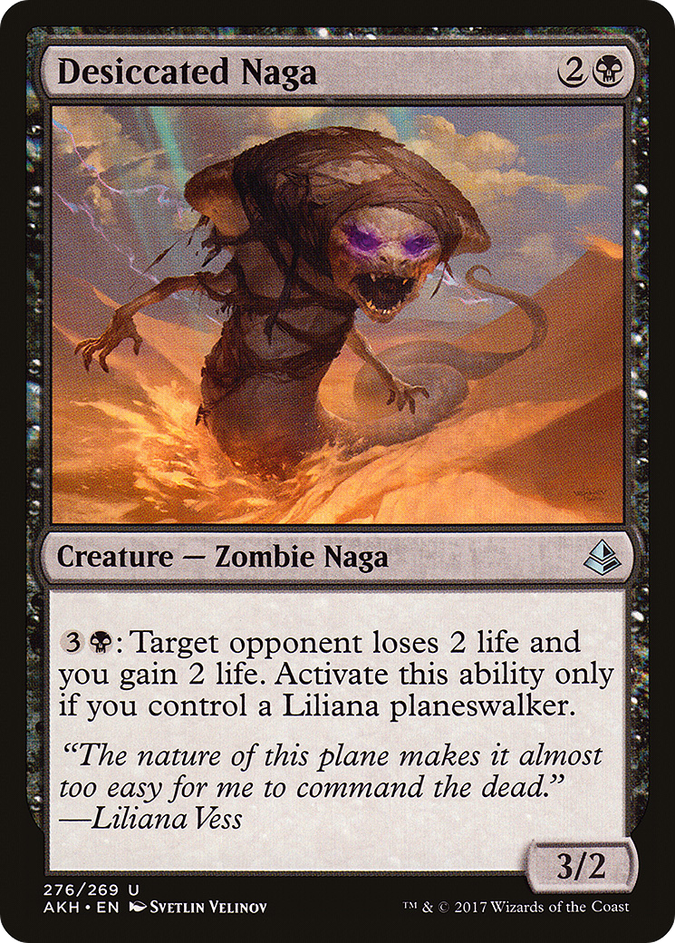 Desiccated Naga [Amonkhet]-1