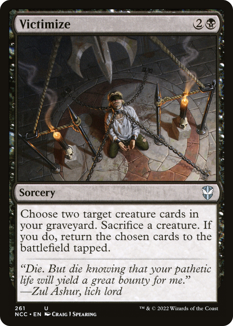 Victimize (NCC-261) - New Capenna Commander-1