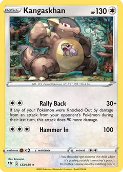 Kangaskhan (133/189) (Theme Deck Exclusive) [Sword & Shield: Darkness Ablaze]-1