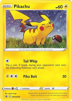 Pikachu (SWSH039) [Sword & Shield: Black Star Promos]-1