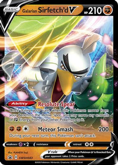 Galarian Sirfetch'd V (SWSH043) [Sword & Shield: Black Star Promos]-1