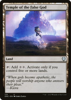 Temple of the False God [Phyrexia: All Will Be One Commander]-1