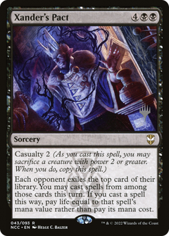 Xander's Pact (PPSNC-043) - New Capenna Commander Promos Foil-1