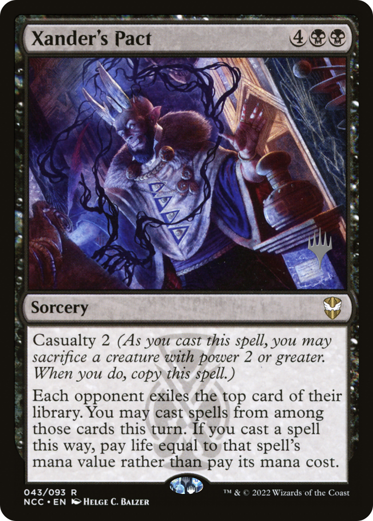 Xander's Pact (PPSNC-043) - New Capenna Commander Promos Foil-1