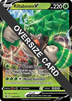 Rillaboom V (SWSH014) (Jumbo Card) [Sword & Shield: Black Star Promos]-1