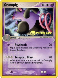 Grumpig (29/106) (Prerelease Promo) [Nintendo: Black Star Promos]-1