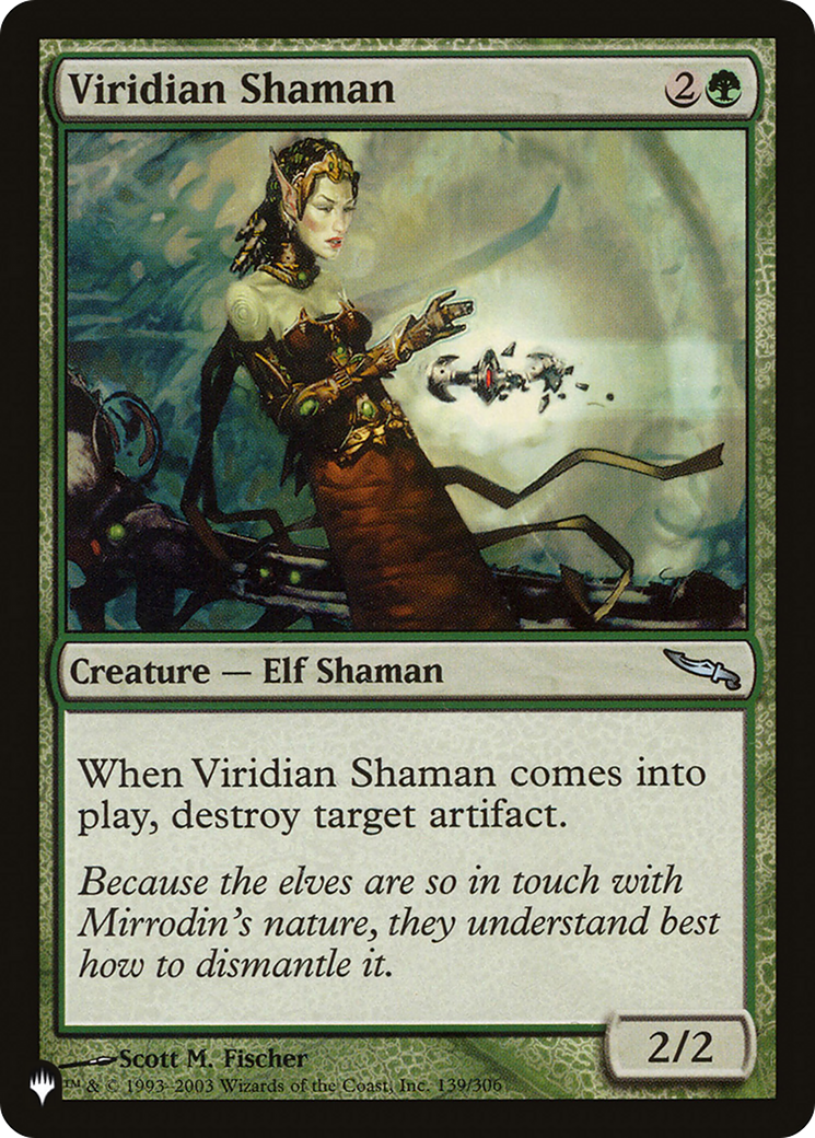 Viridian Shaman (LIST-MRD-139) - The List-1