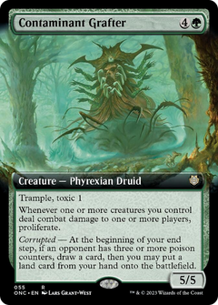 Contaminant Grafter (Extended Art) [Phyrexia: All Will Be One Commander]-2