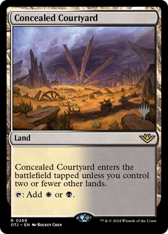 Concealed Courtyard (Promo Pack) [Outlaws of Thunder Junction Promos]-1