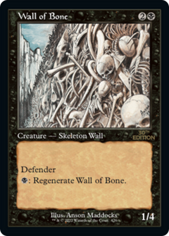 Wall of Bone (Retro Frame) (30A-426) - 30th Anniversary Edition-1