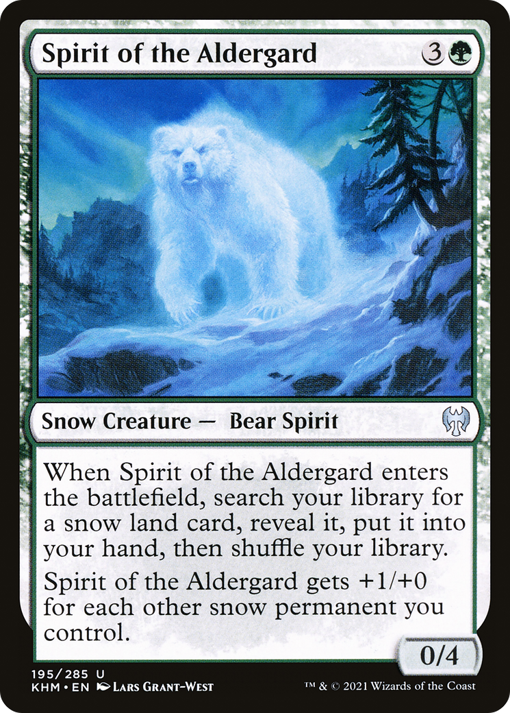 Spirit of the Aldergard [Kaldheim]-1
