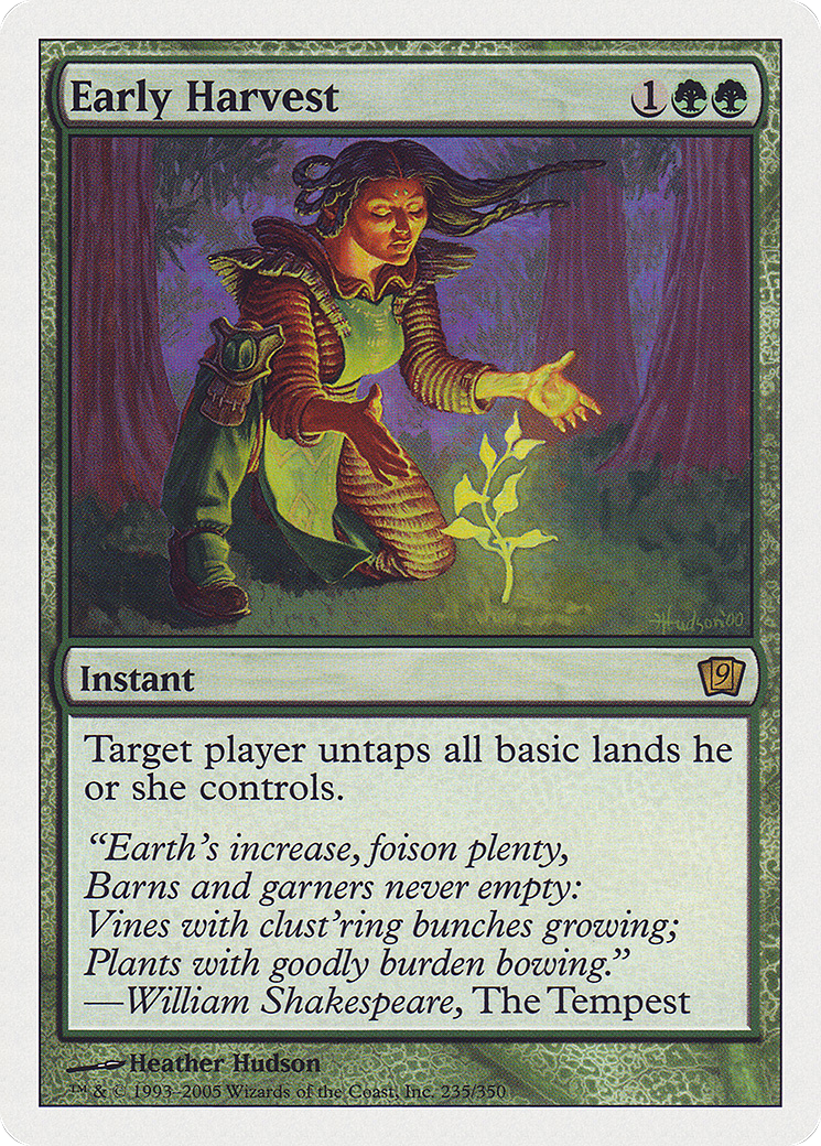 Early Harvest [Ninth Edition]-1