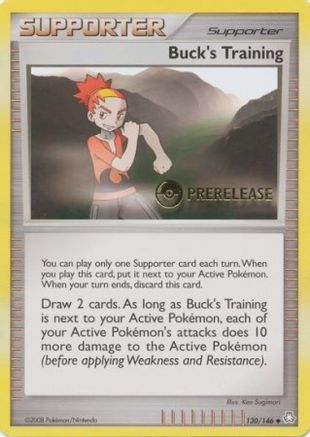Bucks Training (130/146) (Prerelease Promo) [Diamond & Pearl: Legends Awakened]-1