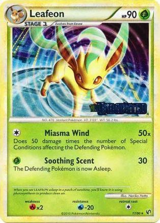 Leafeon (17/90) (Prerelease Promo) [Nintendo: Black Star Promos]-1