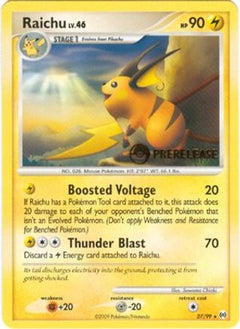 Raichu (27/99) (Prerelease Promo) [Nintendo: Black Star Promos]-1