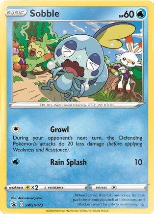 Sobble (SWSH073) [Sword & Shield: Black Star Promos]-1