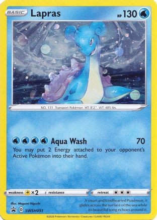 Lapras (SWSH051) [Sword & Shield: Black Star Promos]-1