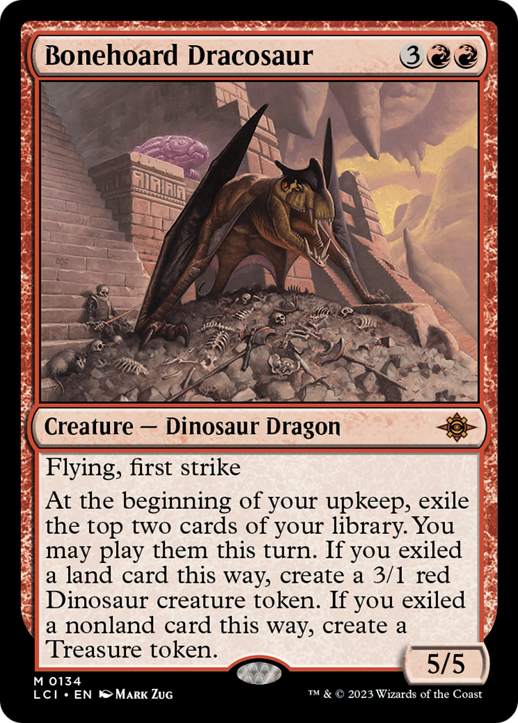 Bonehoard Dracosaur [The Lost Caverns of Ixalan]-1