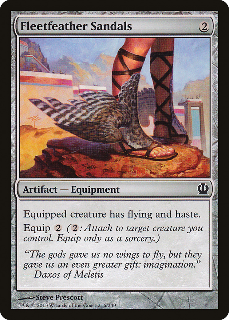 Fleetfeather Sandals [Theros]-1