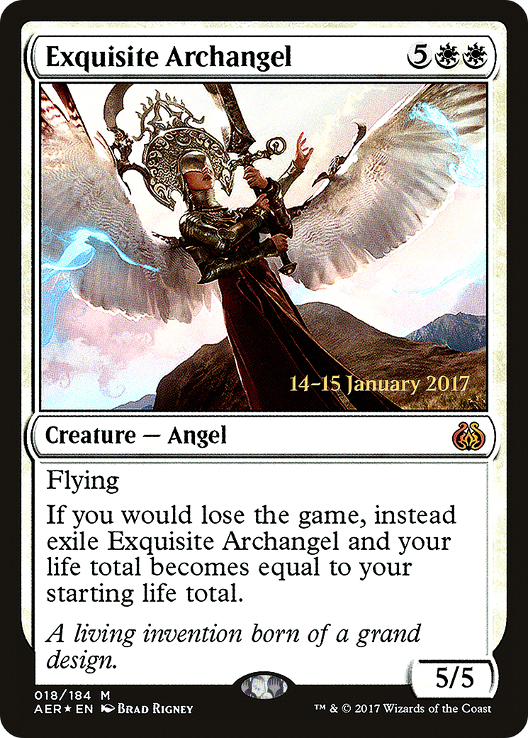 Exquisite Archangel [Aether Revolt Prerelease Promos]-1