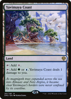 Yavimaya Coast (PPDMU-261) - Dominaria United Promos-1