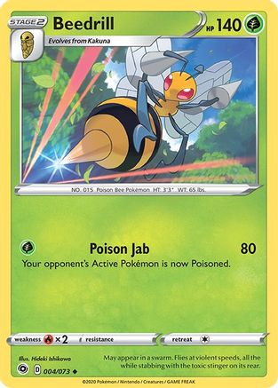 Beedrill (004/073) [Sword & Shield: Champion's Path]-1