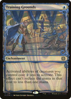 Training Grounds (Halo Foil) (MAT-193) - March of the Machine: The Aftermath: (Showcase) Foil-1