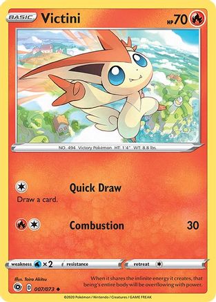 Victini (007/073) [Sword & Shield: Champion's Path]-1