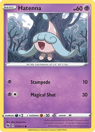 Hatenna (018/073) [Sword & Shield: Champion's Path]-1