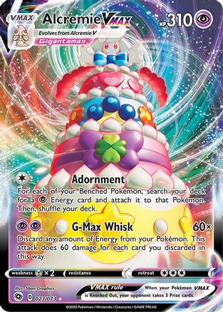 Alcremie VMAX (023/073) [Sword & Shield: Champion's Path]-1