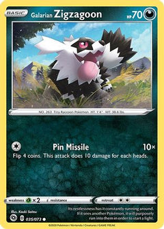 Galarian Zigzagoon (035/073) [Sword & Shield: Champion's Path]-1