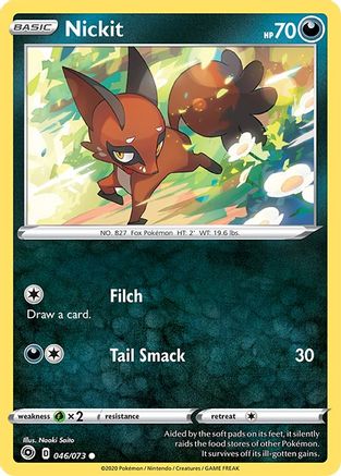 Nickit (046/073) [Sword & Shield: Champion's Path]-1