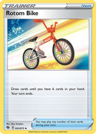 Rotom Bike (063/073) [Sword & Shield: Champion's Path]-1
