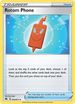 Rotom Phone (064/073) [Sword & Shield: Champion's Path]-1