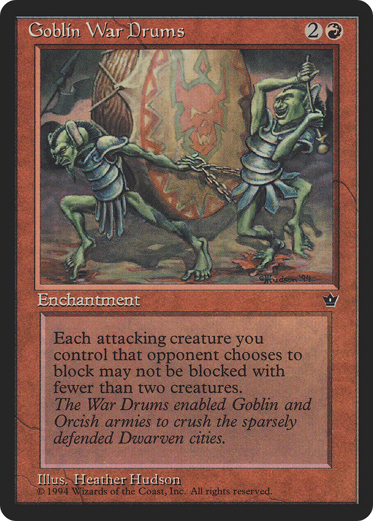 Goblin War Drums (Heather Hudson) [Fallen Empires]-1