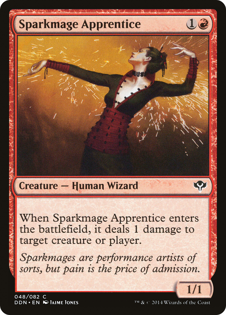 Sparkmage Apprentice [Duel Decks: Speed vs. Cunning]-1